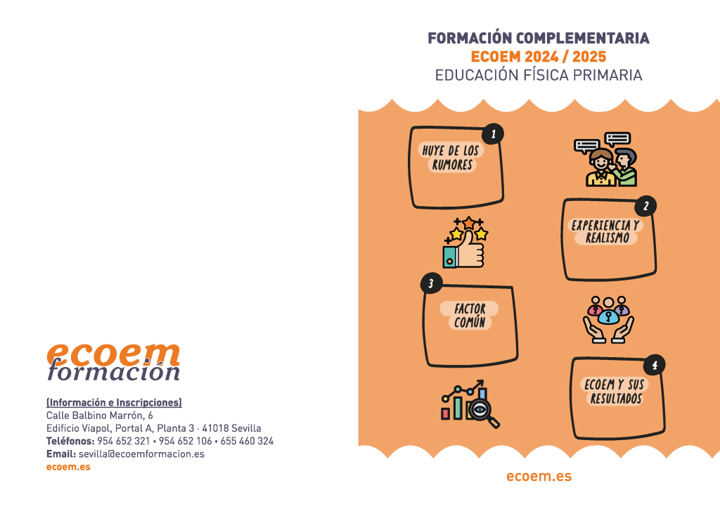 Formación Complementaria - Educación Física de Primaria (Maestros)